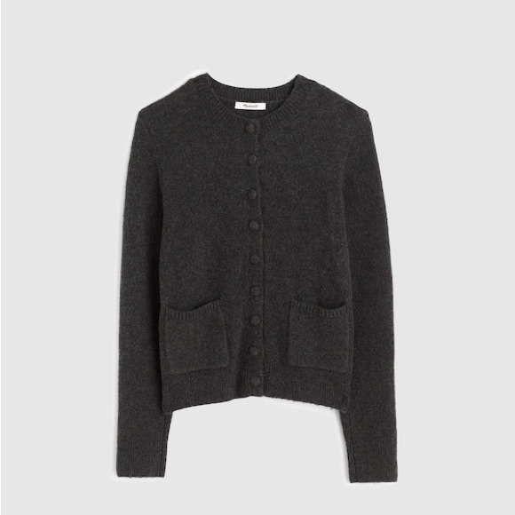 Madewell Sweaters - NWOT Madewell Patch-Pocket Cotton-Blend Cardigan- Small